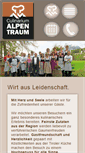 Mobile Screenshot of culinarium-alpentraum.at